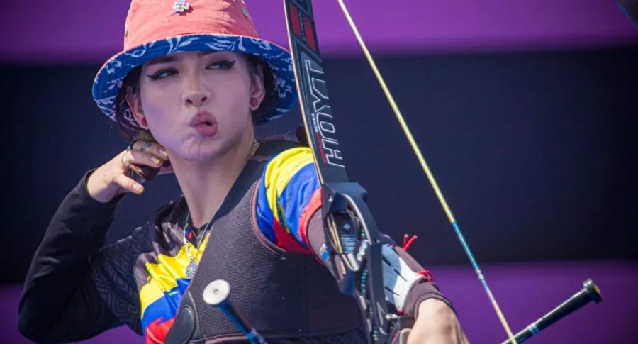 Valentina Acosta, representante colombiana de tiro con arco en Tokio 2020.