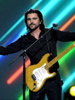 Juanes, cantante colombiano que desmintió mensaje contra 'primera línea'.