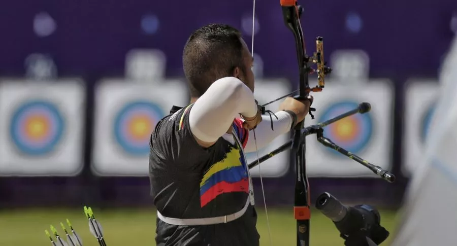 Daniel Pineda, representante colombiano de tiro con arco en los Juegos Olímpicos de Tokio 2020.