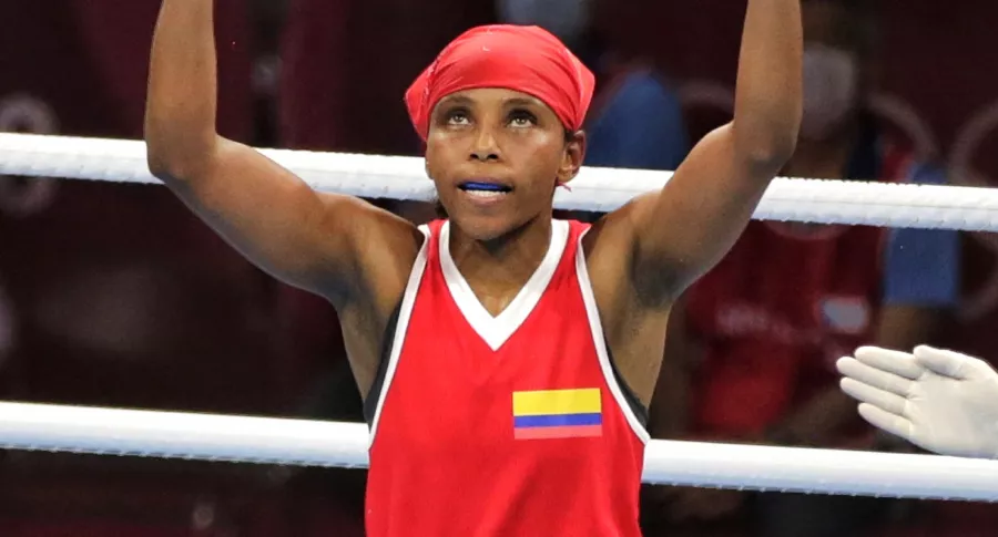 Juegos Olímpicos, Tokio 2020: Íngrit Valencia dice q quién le daría su medalla. Imagen de la boxeadora colombiana.