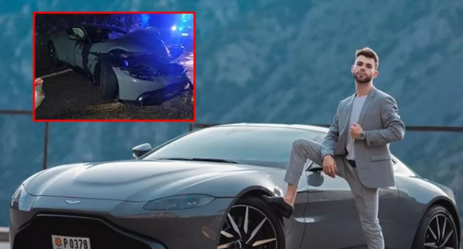Youtuber español Salva estrelló su Aston Martin días después de comprarlo