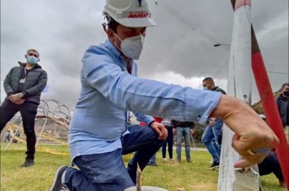 Alcalde de Soacha, Juan Carlos Saldarriaga, denunció que le hicieron un atentado este viernes