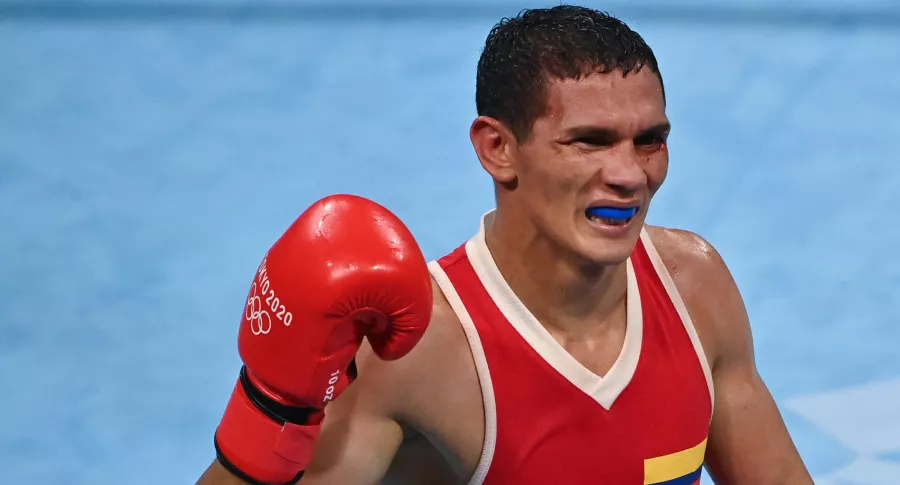 Céiber Ávila cae en boxeo y se escapa medalla para Colombia en Juegos Olímpicos. Imagen del colombiano.