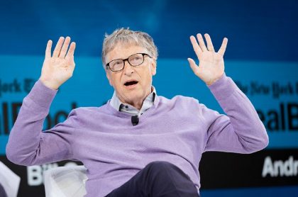 Bill Gates, multimillonario. 