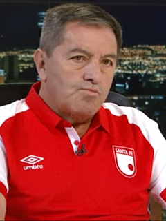 Barra de Nacional no vuelve al Campín: presidente de Santa Fe, tras disturbios. Imagen del dirigente.