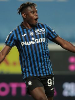 Duván Zapata podría ser el nuevo delantero del Inter si Romelu Lukaku se va