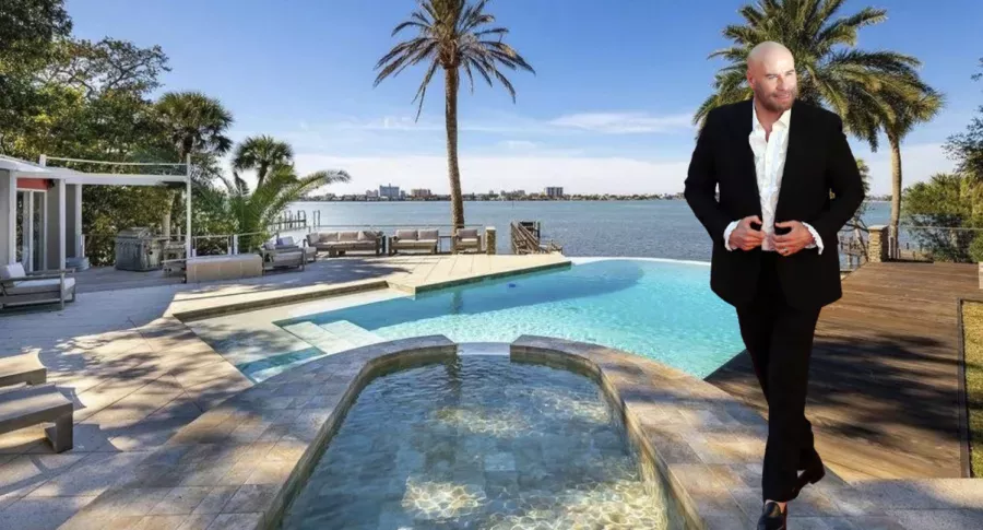 Fotos de la casa de John Travolta que se vendió por 4 millones de dólares.