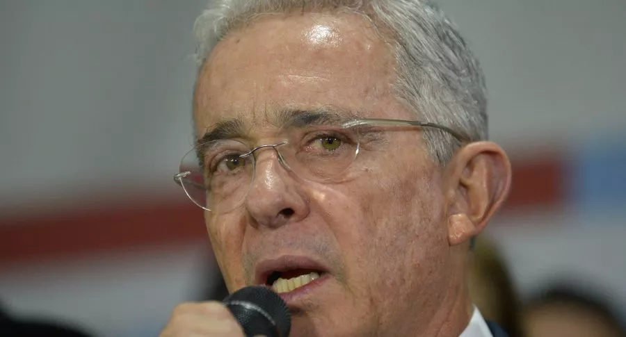 Álvaro Uribe, expresidente de Colombia. 