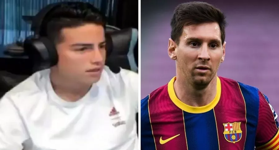 James Rodríguez ve a Lionel Messi en el PSG y dice que le den la Champions