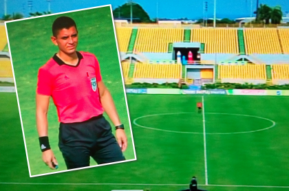 Real Cartagena y Fortaleza no salieron a la cancha; dejaron plantado al árbitro. Fotomontaje: Pulzo.