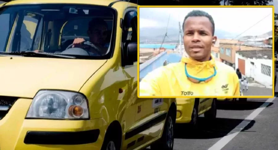 El ateta olímpico Carlos Andrés Sanmartín denunció que un taxista en Bogotá se llevó sus maletas