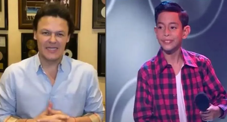 Italo, el niño venezolano en 'La voz kids' que sueña con conocer a Pedro Fernández