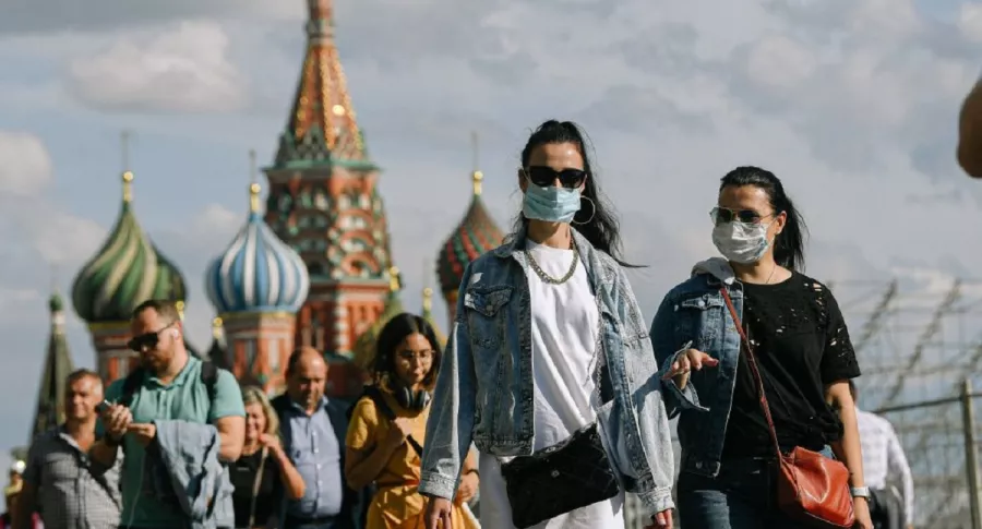 Imagen de Moscú que ilustra nota; COVID-19: Rusia reporta más de 800 muertes en nuevo pico de pandemia