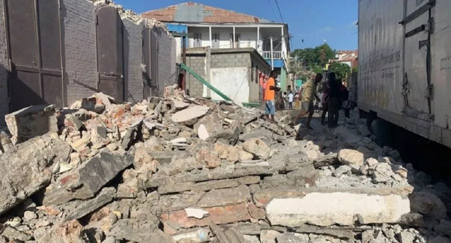 Imagen de Haití que ilustra nota: terremoto ya deja 29 muertos, según Gobierno de ese país