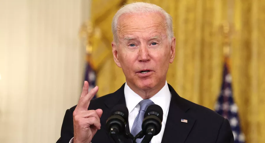 Afganistán: Biden dice que sacó a sus tropas para no beneficiar a China y Rusia. Imagen del presidente de Estados Unidos.