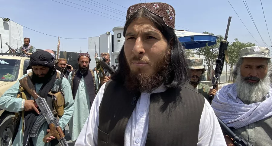 Imagen de talibanes ilustra artículo Afganistán: talibanes tienen su talón de Aquiles