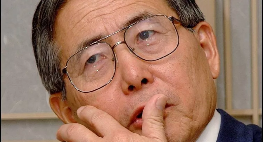 El encarcelado expresidente peruano Alberto Fujimori.