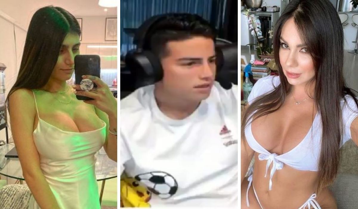 James Rodríguez escogió entre Esperanza Gómez y Mia Khalifa