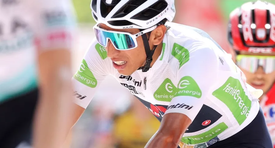 Qué le está pasando a Egan Bernal en la Vuelta a España 2021; por qué no gana. Imagen del colombiano.