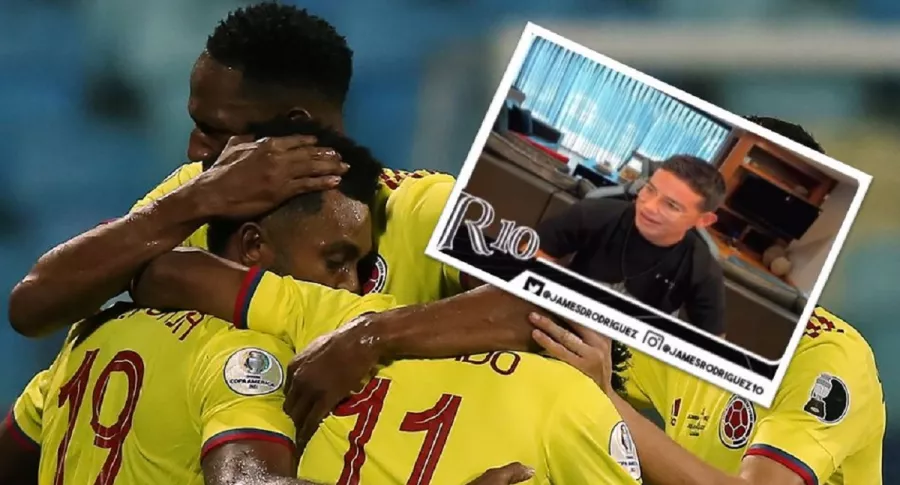 James Rodríguez aseguró que no tiene ningún problema personal con Reinaldo Rueda y le envió un mensaje de apoyo  la Selección Colombia. 