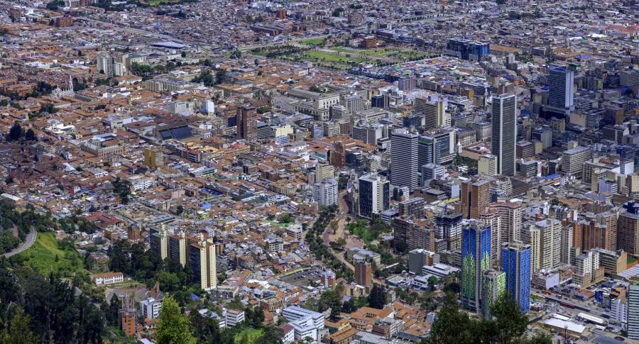 Foto de Bogotá ilustra nota sobre propuesta para aumentar las localidades de la capital