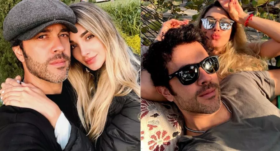 Melina Ramírez y Juan Manuel Mendoza juntos en selfi y de vacaciones, a propósito de que el actor dijo si se va a casar con la presentadora de Caracol.