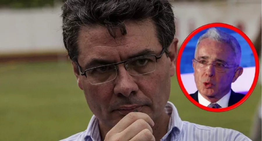 Alejandro Gaviria, que dijo que le armaron familiaridad con Álvaro Uribe, y el expresidente