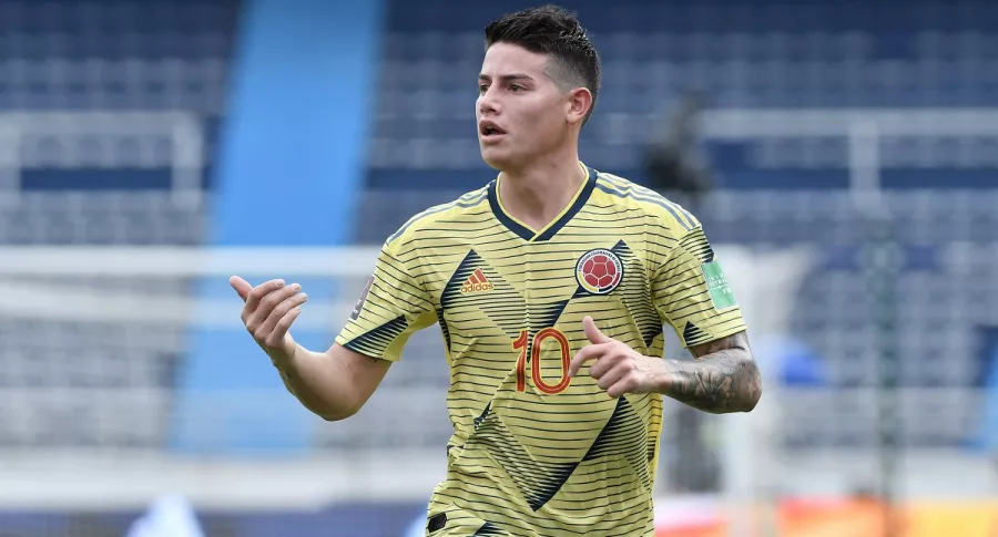 Miles de colombianos hacen firmaton para que James Rodríguez vuelva a jugar con la Selección Colombia en las  Eliminatorias Sudamericanas.