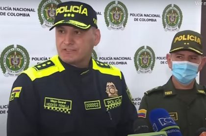 General Hoover Penilla da declaraciones sobre atentado contra la policía en Antioquia
