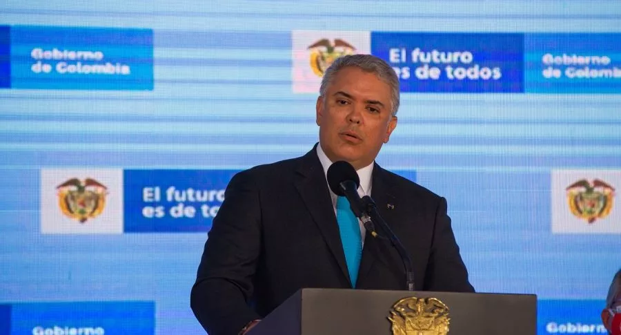 Presidente Duque para nota de convocatoria a expresidentes por tema Nicaragua