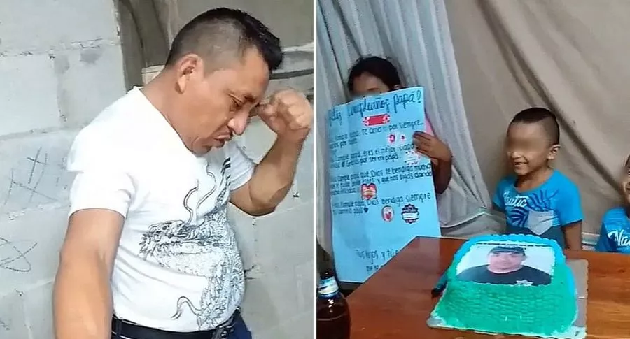 Video de hombre en México que llora al recibir su primer torta de cumpleaños