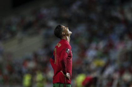 Cristiano Ronaldo, delantero portugués.