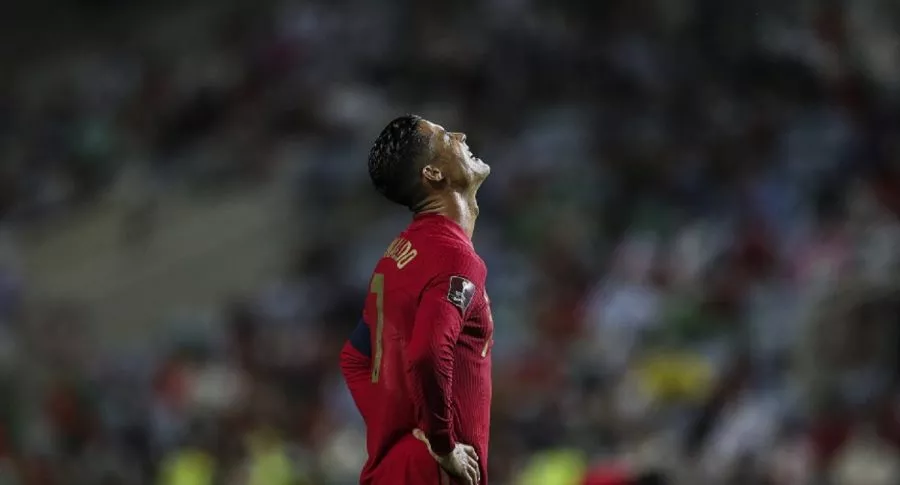 Cristiano Ronaldo, delantero portugués. 