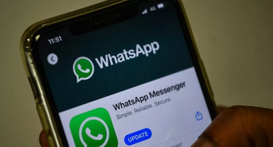 Imagen de la aplicación WhatsApp ilustra nota sobre multa que le impusieron por uso de datos personales