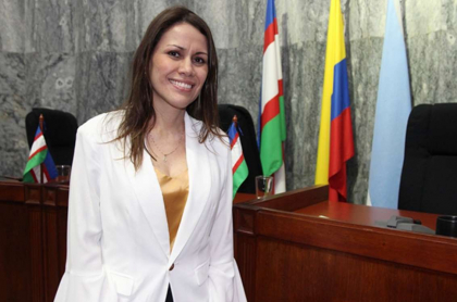 Foto de Contralora de Cali, María Fernanda Ayala, en nota de atentado en su contra.