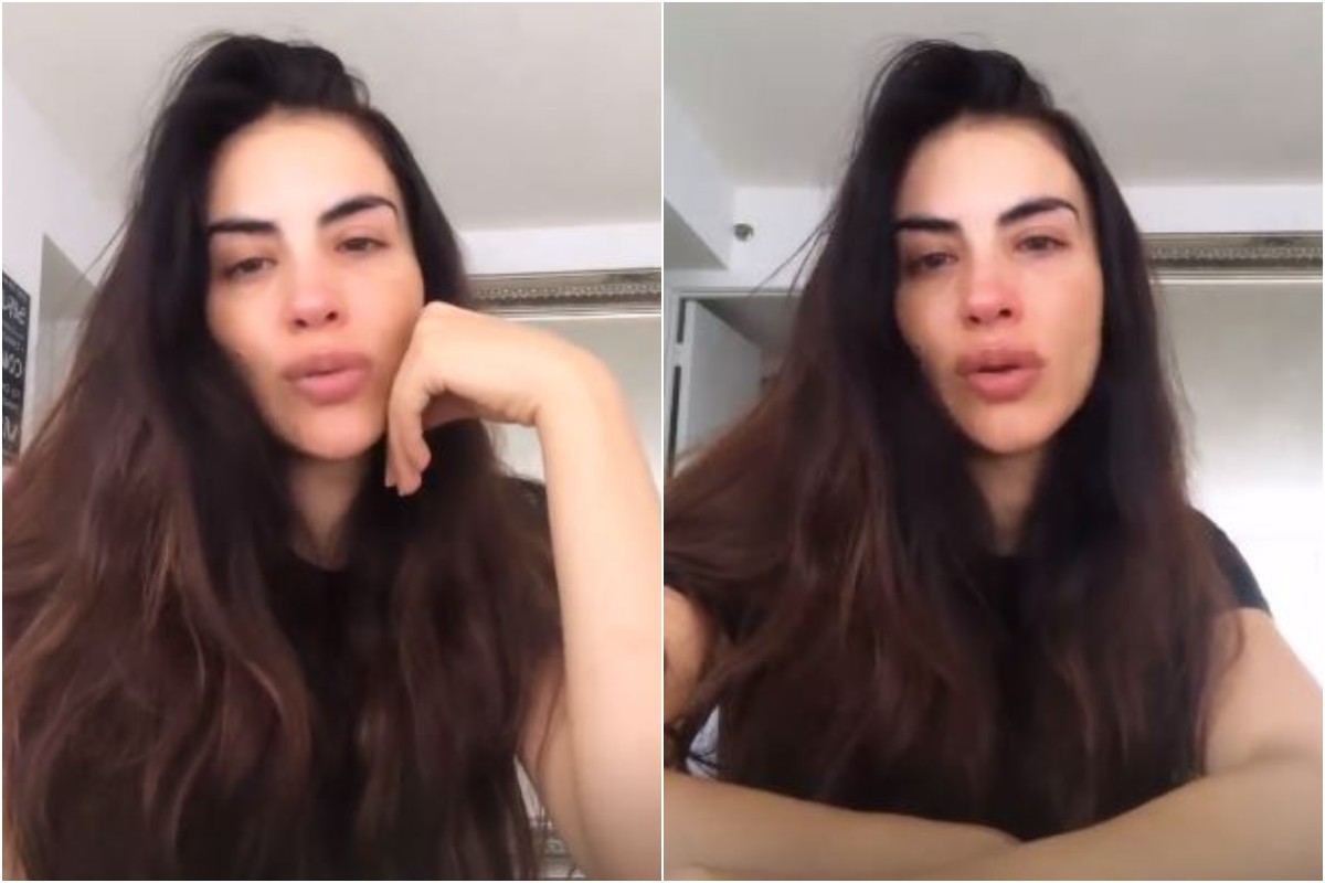 Video: Jessica Cediel llora al hablar de su papá, que sufre de Parkinson