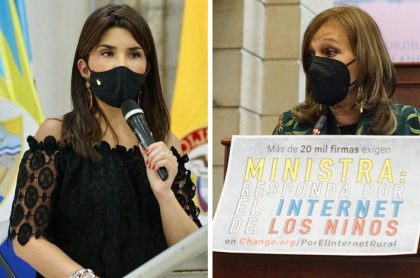 Ángela María Robledo reclamó a mineducación en escándalo de Internet de escuelas