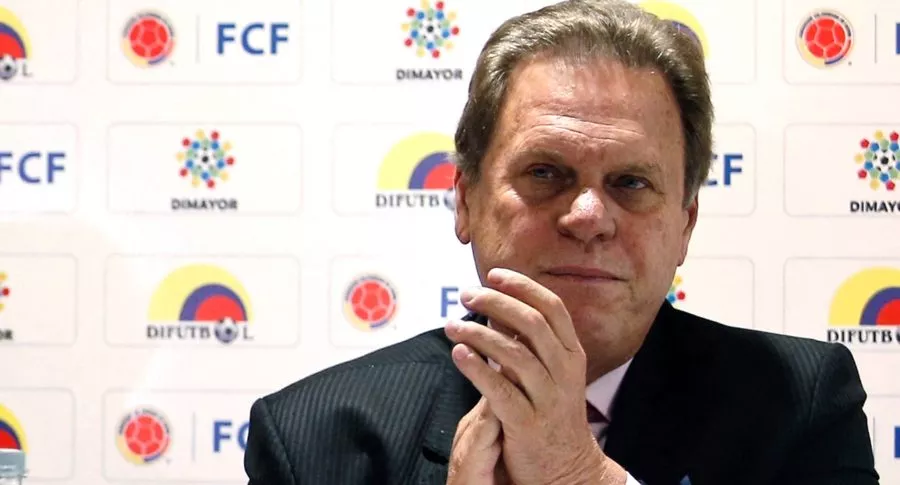 Ramón Jesurún sufrió problema cardiaco con Selección Colombia en Eliminatorias. Imagen del presidente de la Federación Colombiana de Fútbol.