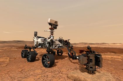 El robot marciano Perseverance recoge la primera muestra, luego de 7 meses allí