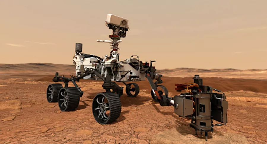 El robot marciano Perseverance recoge la primera muestra, luego de 7 meses allí
