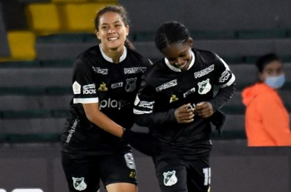 Cali le ganó 4-1 a Santa Fe en la ida de la final de la liga femenina