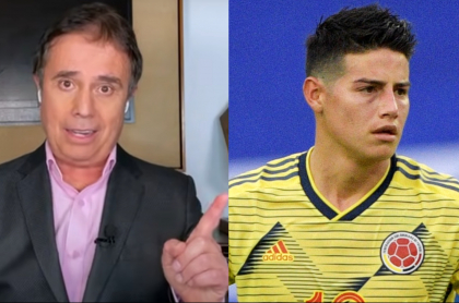 James Rodríguez no regaló partidos de Selección Colombia,: César Augusto Londoño. Fotomontaje: Pulzo.