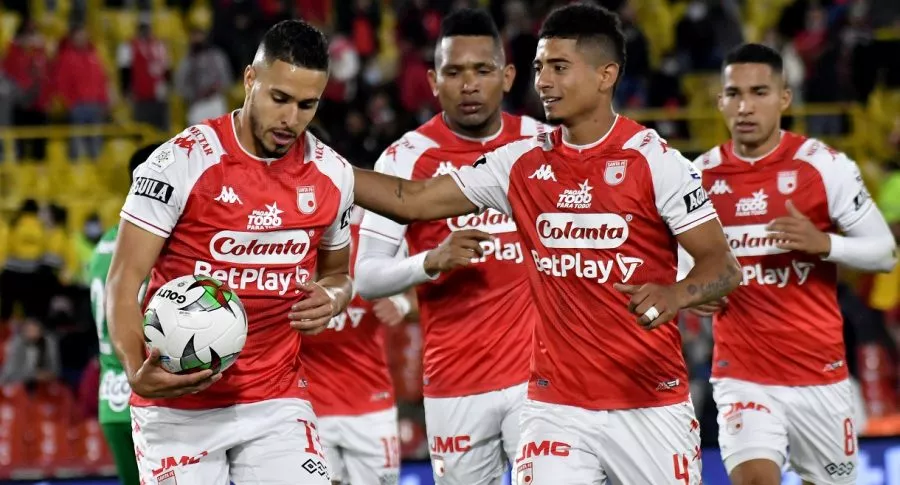 Santa Fe le ganó a Nacional la ida de los cuartos de final de Copa Colombia