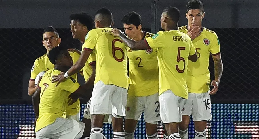 Ver Colombia vs. Chile hoy en vivo y directo; Eliminatoria suramericana. Imagen del elenco cafetero.
