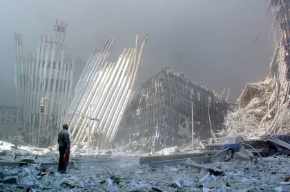 Imagen de archivo de Torres Gemelas; Por 11 de septiembre, suben fotos inéditas de Torres Gemelas y atentado
