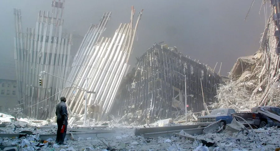 Imagen de archivo de Torres Gemelas; Por 11 de septiembre, suben fotos inéditas de Torres Gemelas y atentado