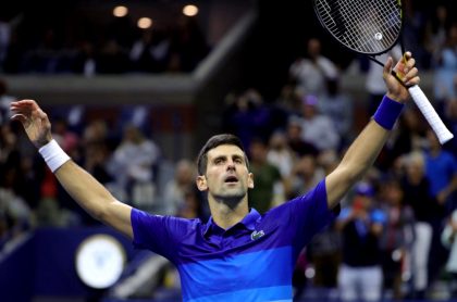 Djokovic disputará final del Abierto de EE. UU. contra el ruso Daniil Medvedev