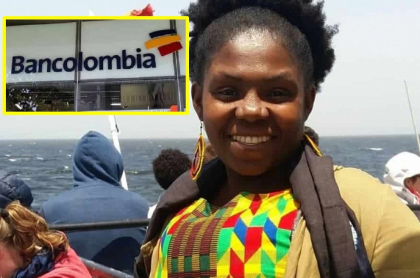 Francia Márquez, quien dijo que Bancolombia no le dejó abrir cuenta bancaria