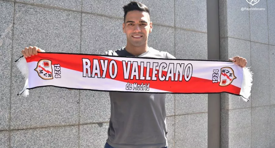 Cuál será el número de Falcao García en el Rayo Vallecano y cuándo será su debut.