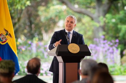 Iván Duque, presidente de Colombia, sancionó la Reforma Tributaria.